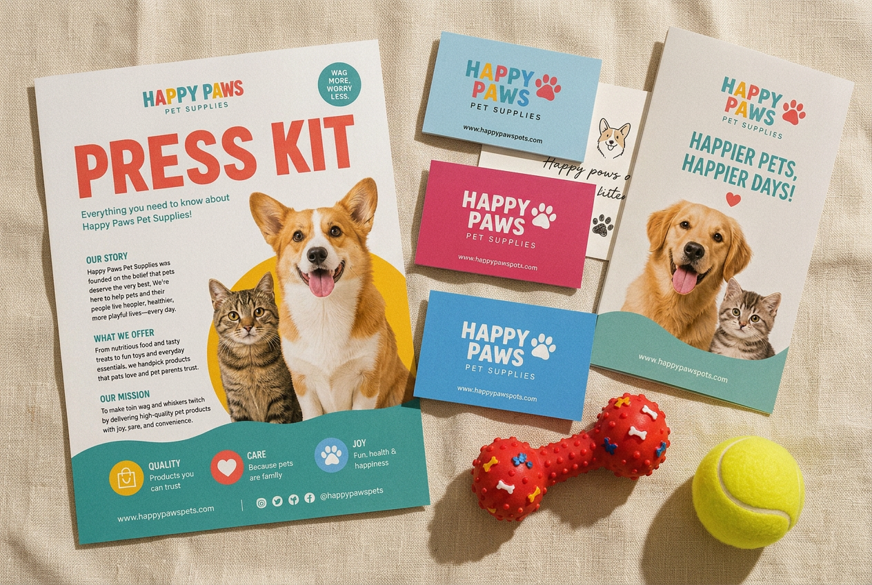 Press & Media Kit preview